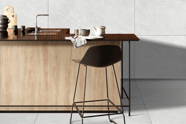Vitrified kitchen tiles